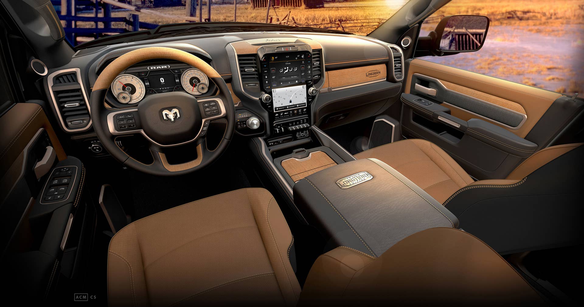2019 Ram 2500 HD and 3500 HD interior