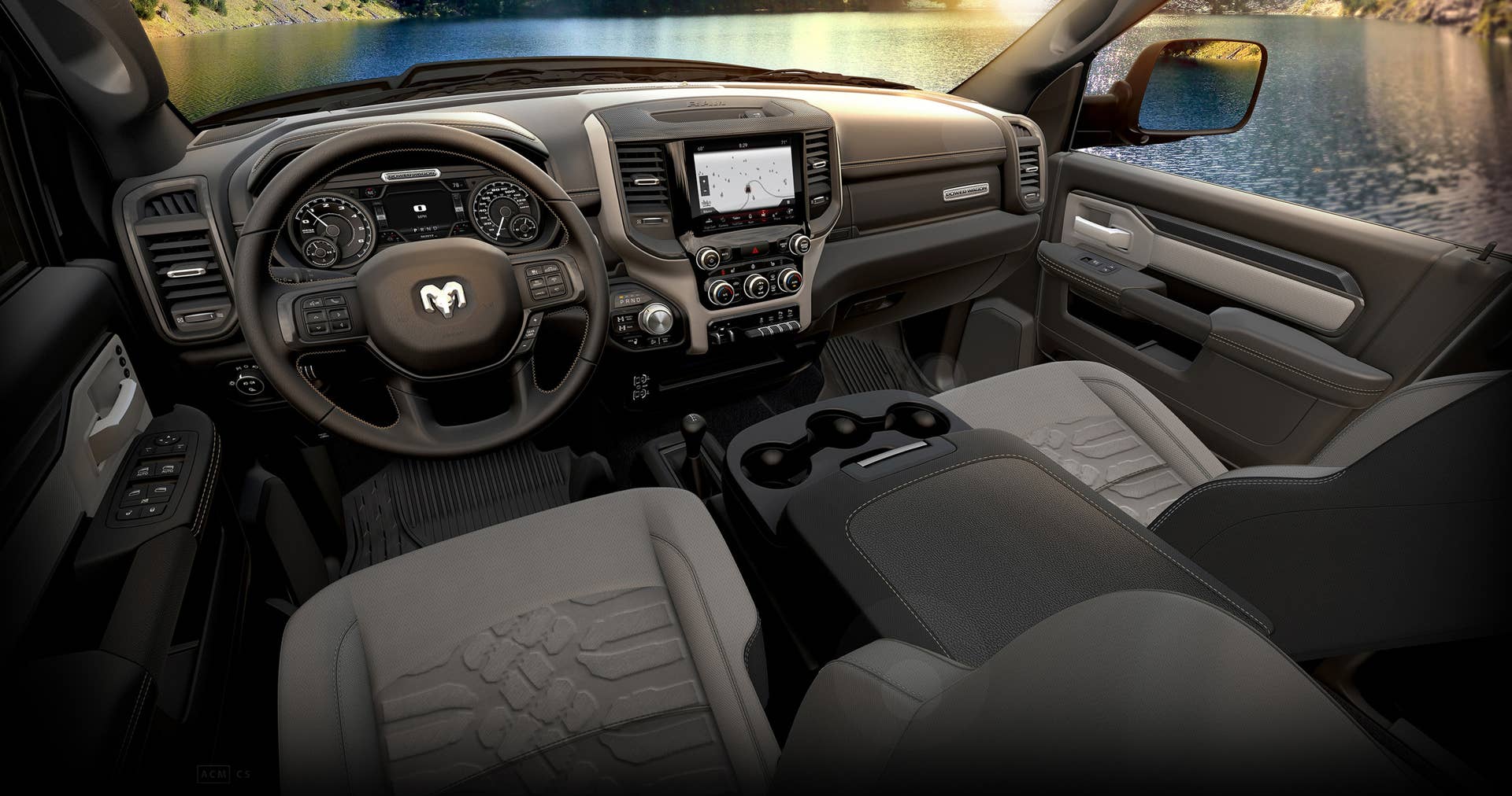 2019 Ram 2500 HD and 3500 HD interior