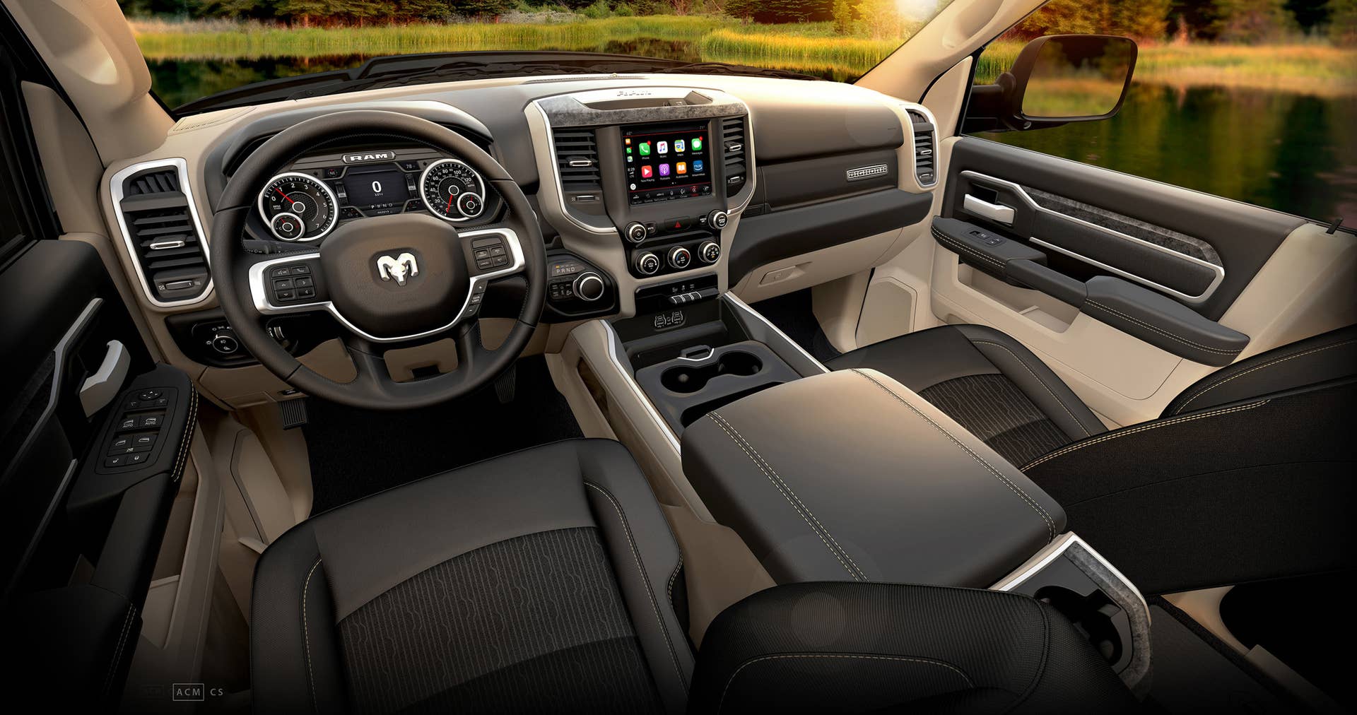 2019 Ram 2500 HD and 3500 HD interior