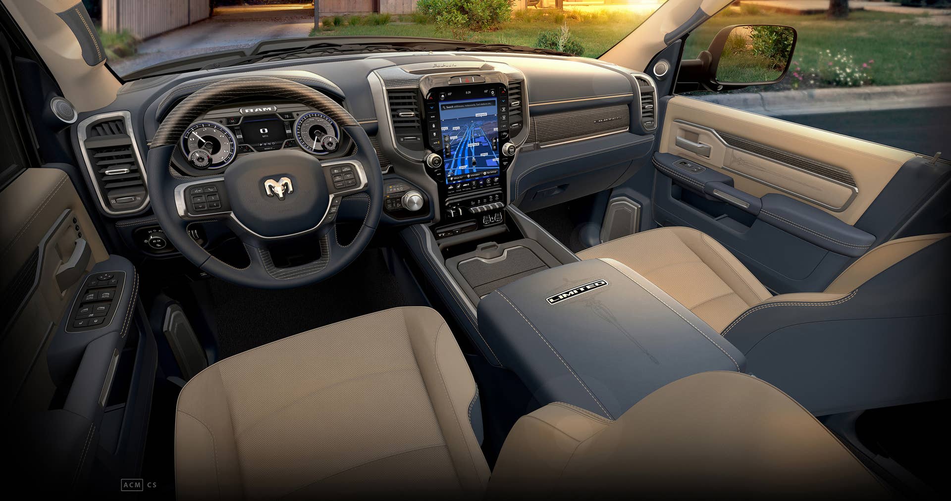 2019 Ram 2500 HD and 3500 HD interior
