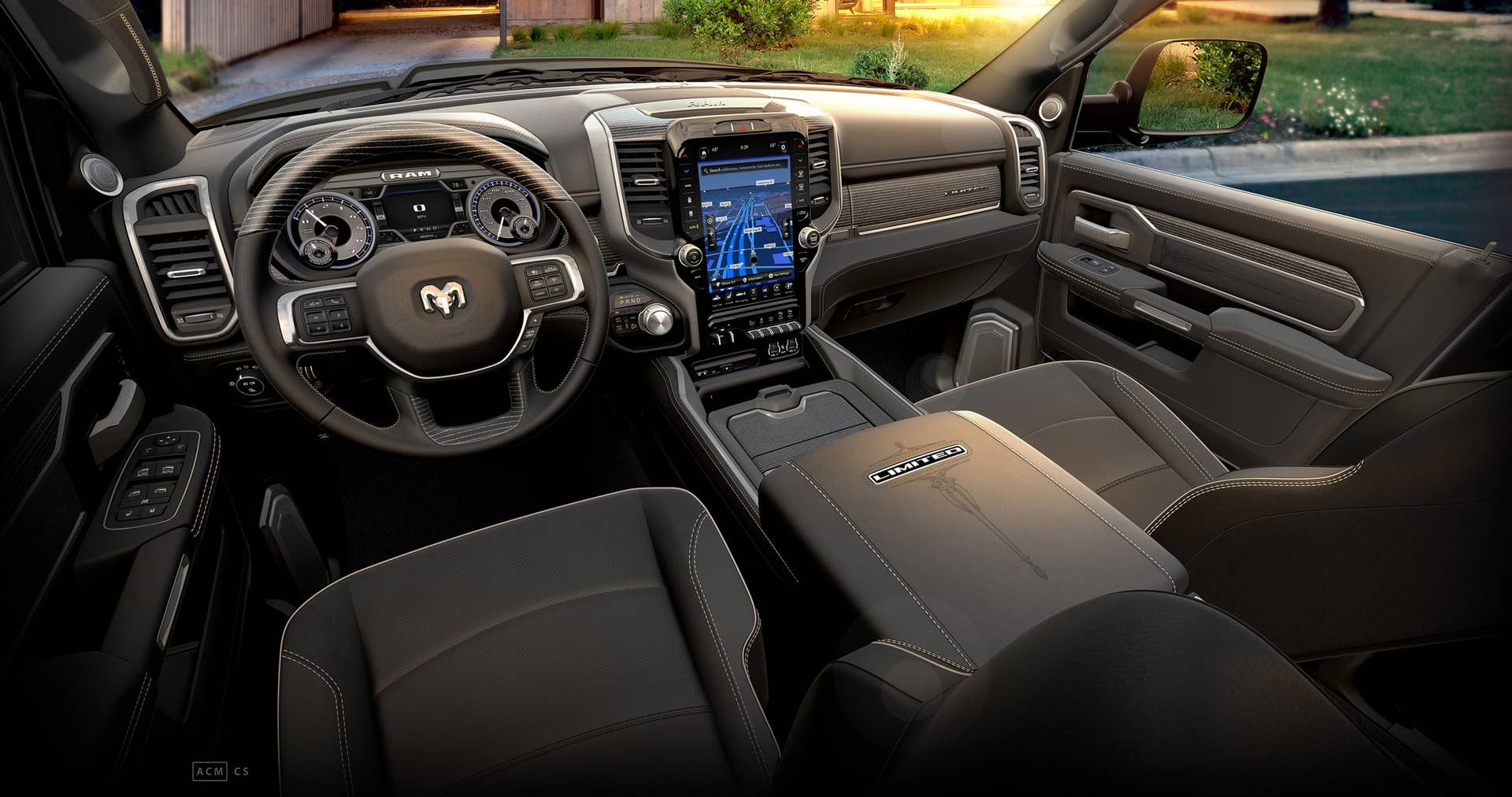 2019 Ram 2500 HD and 3500 HD interior