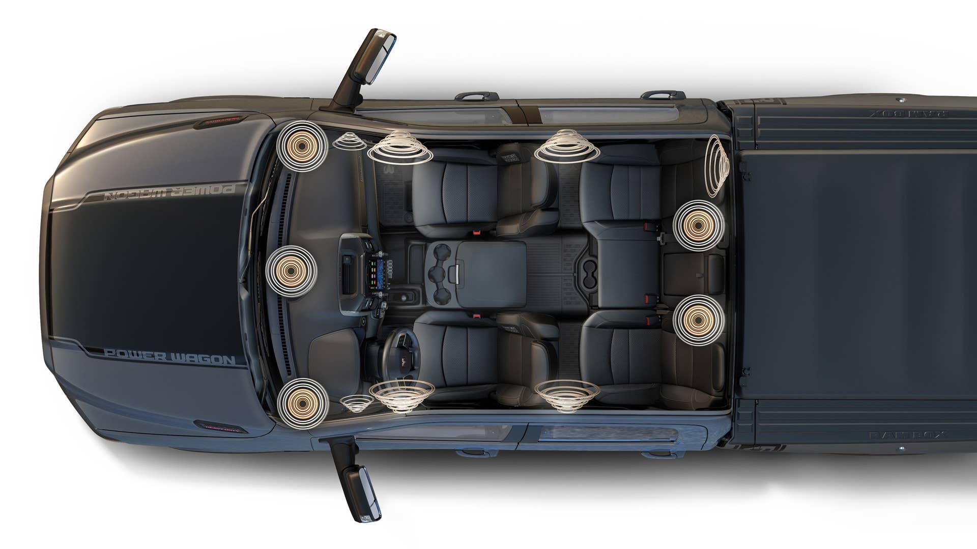 2019 Ram 2500 HD and 3500 HD interior