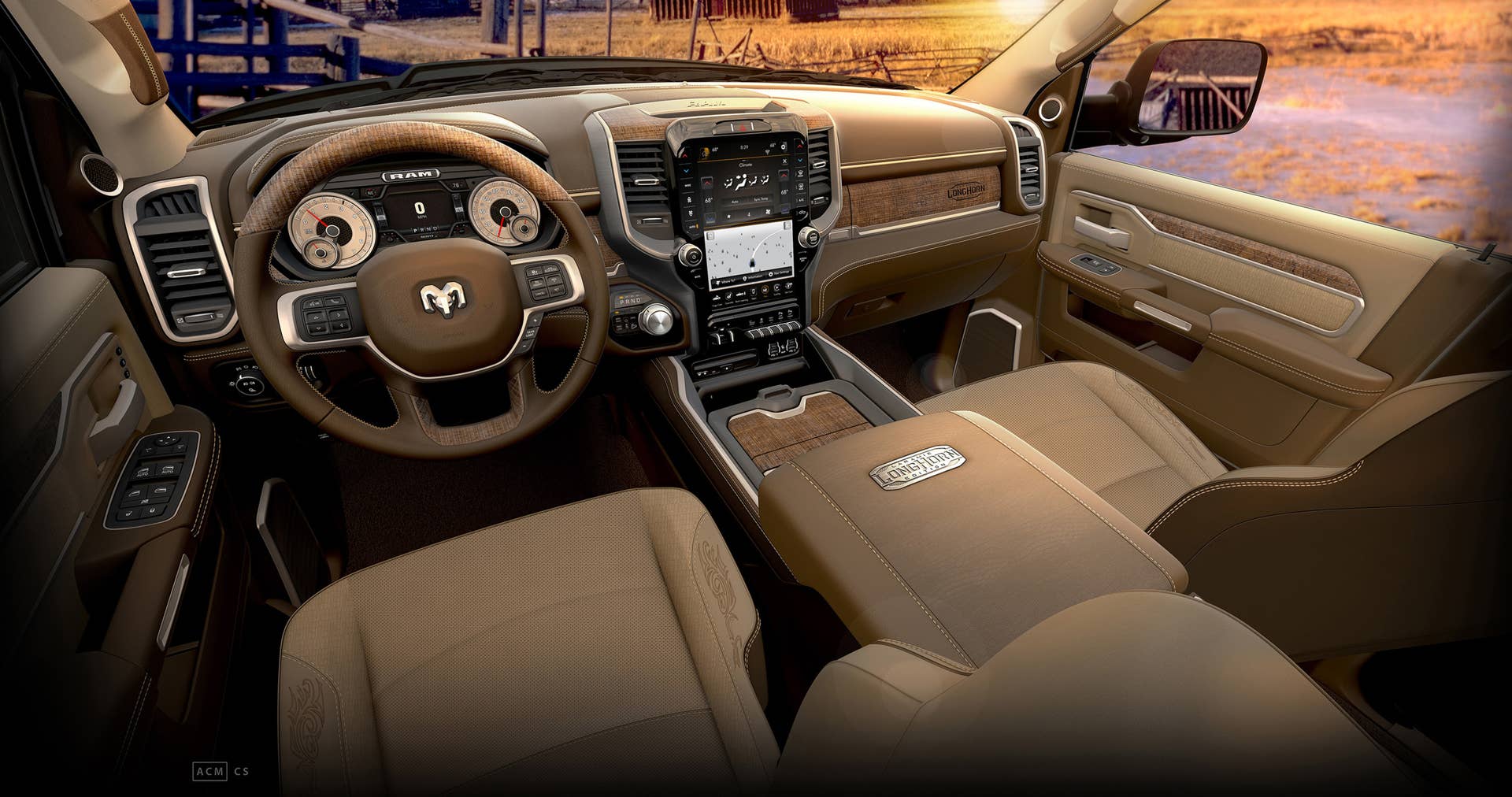 2019 Ram 2500 HD and 3500 HD interior