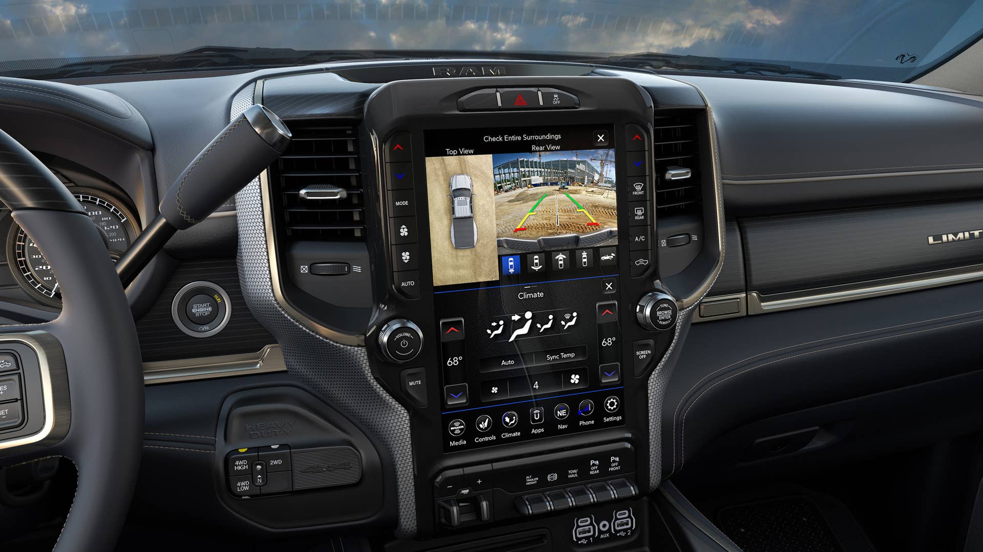 2019 Ram HD pickup technology