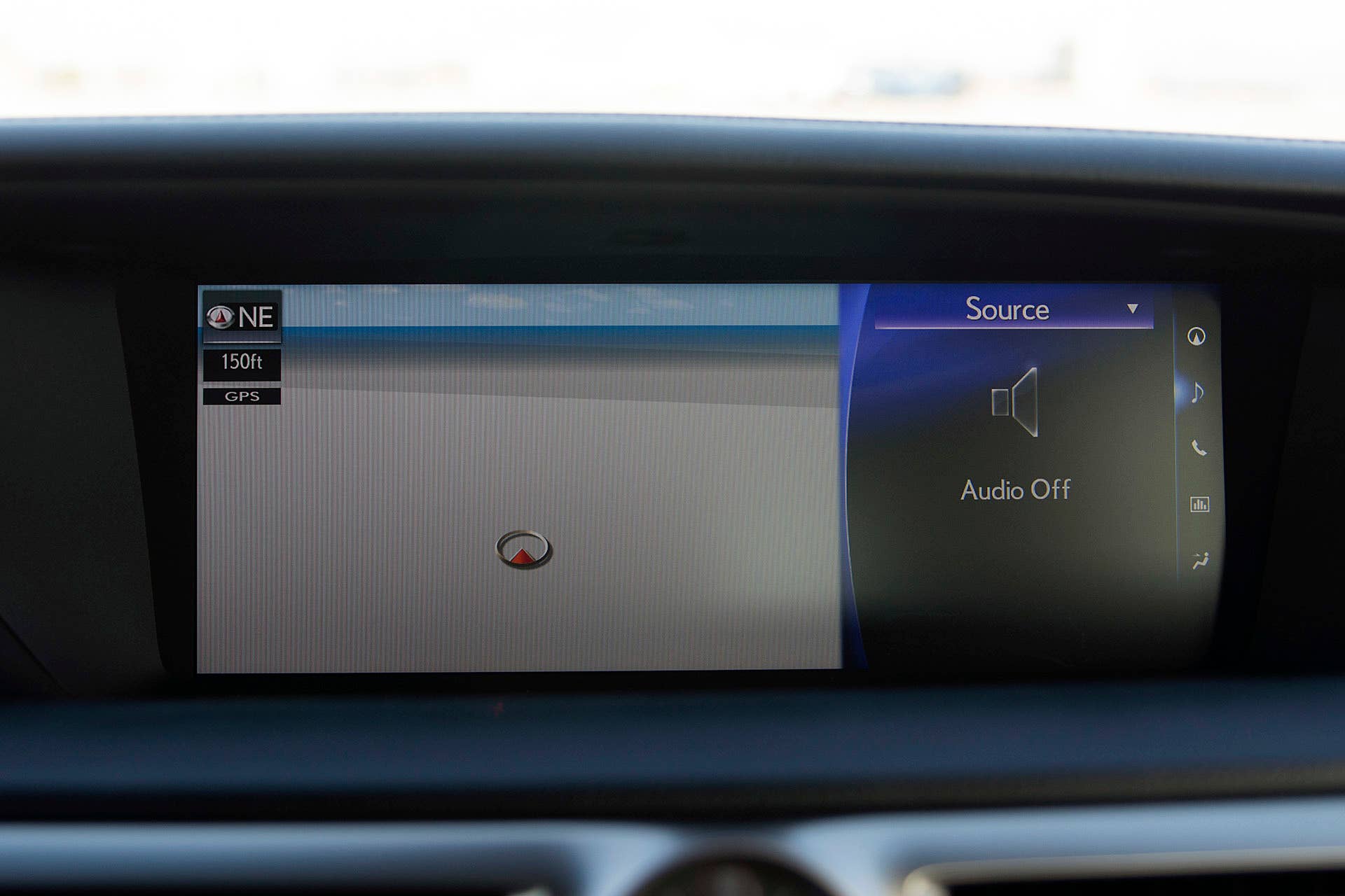 2016 Lexus GS navigation system