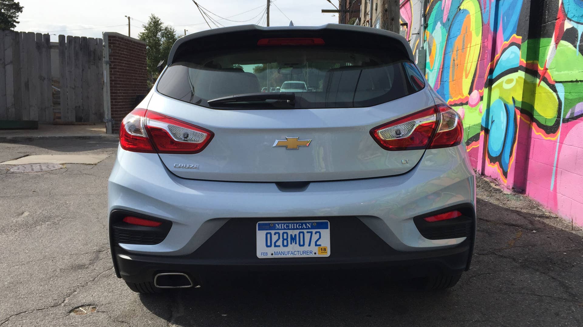 2017 Chevrolet Cruze hatchback rear