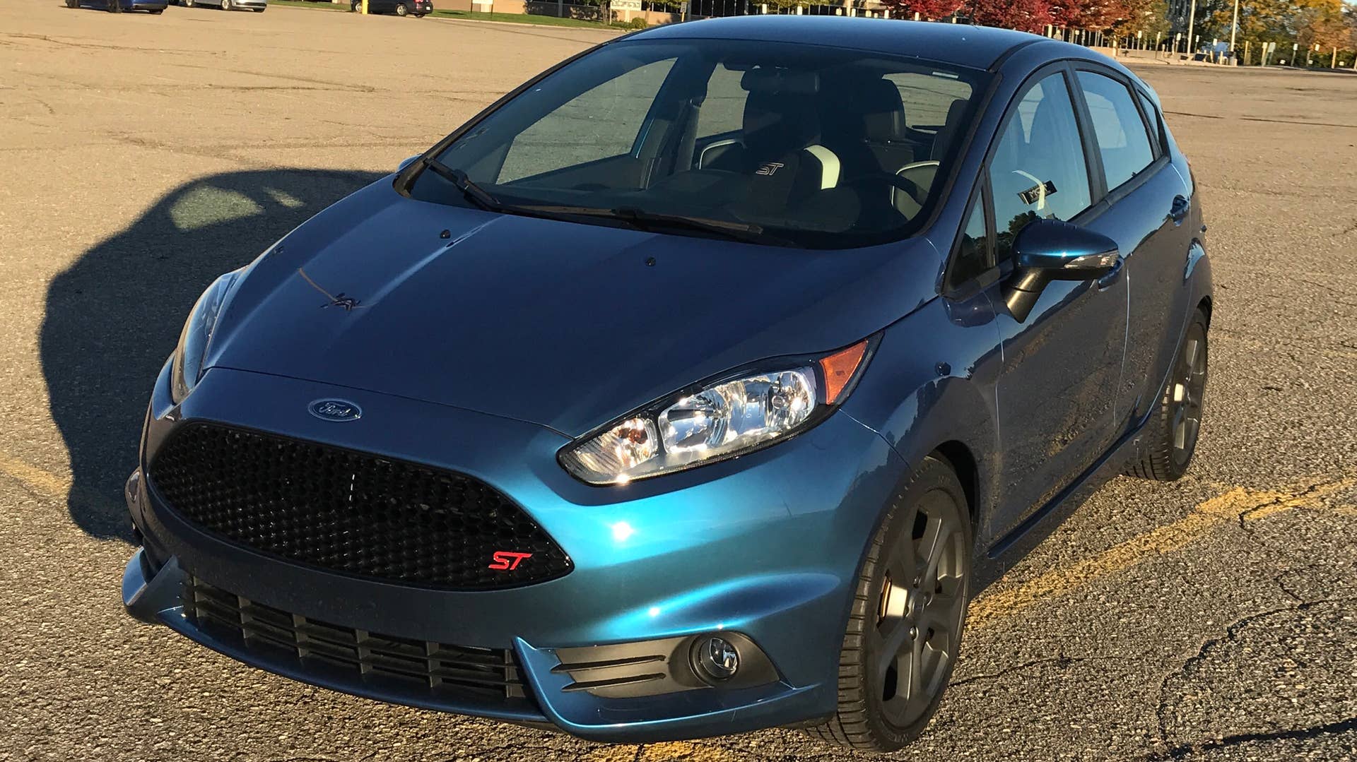 Liquid Blue Ford Fiesta ST Front End Three Quarter Exterior
