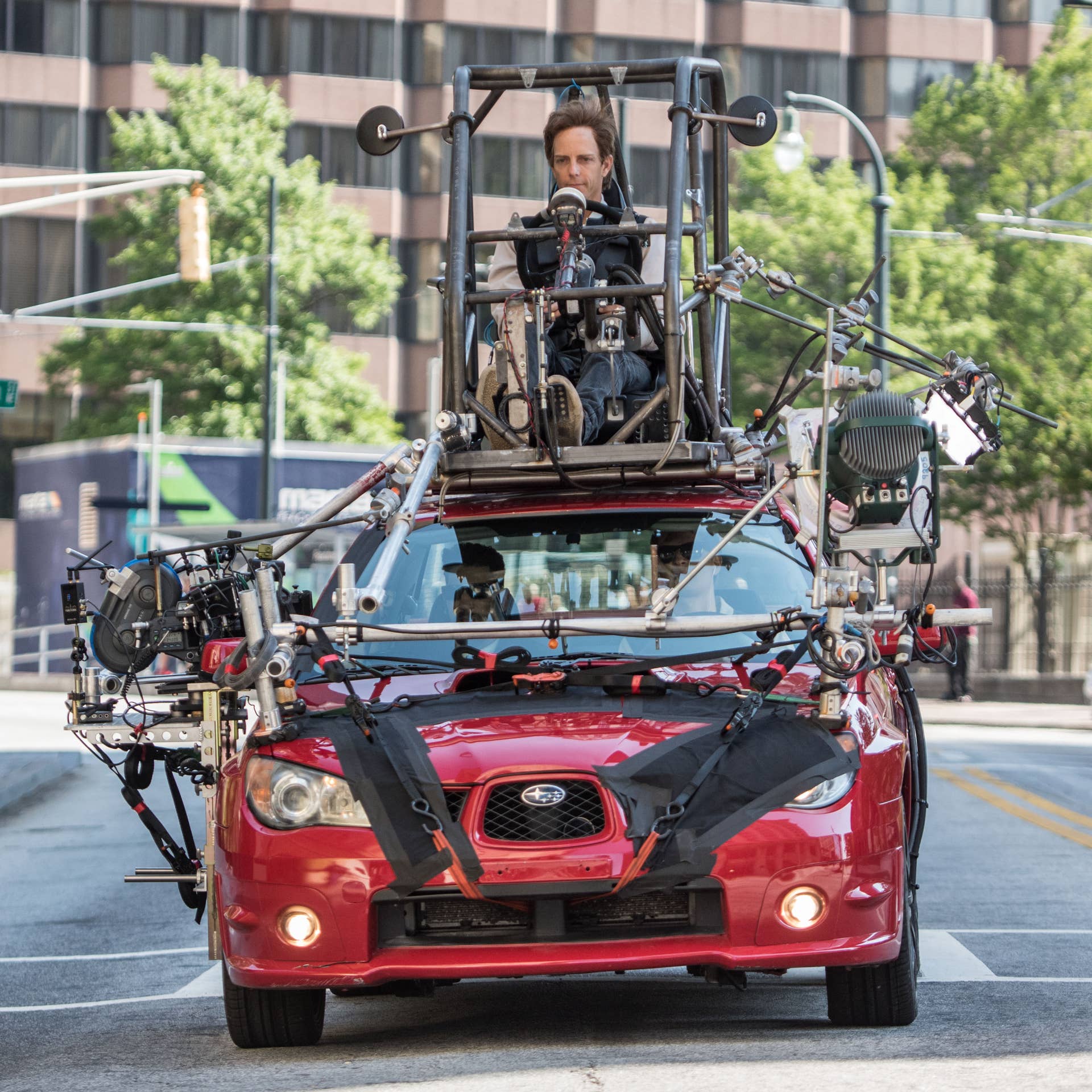 Custom Subaru Impreza for Baby Driver filming