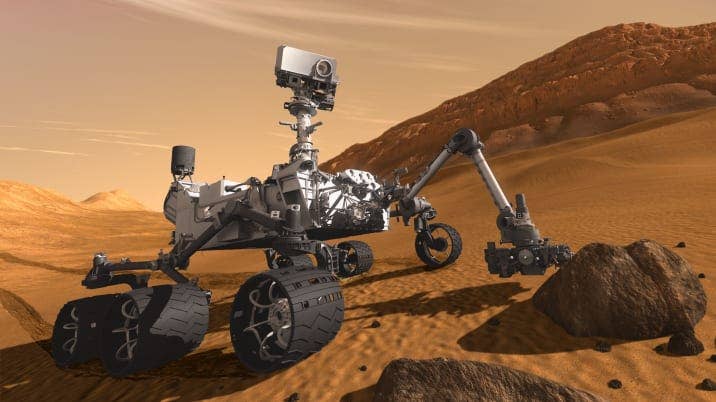 nasa mars rover