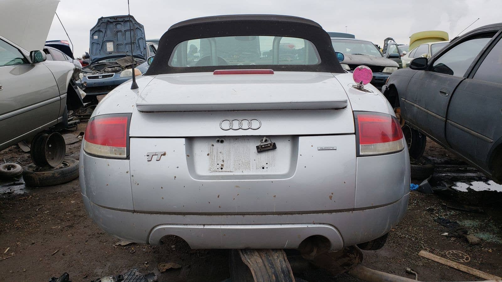 2001 Audi TT Quattro Roadster in Colorado wrecking yard