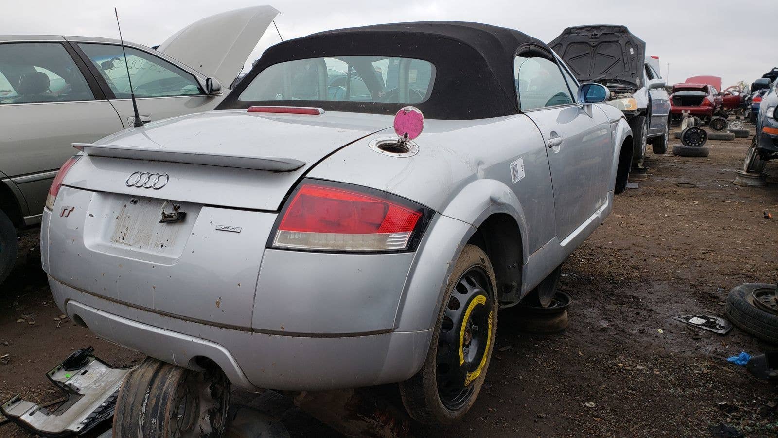 2001 Audi TT Quattro Roadster in Colorado wrecking yard