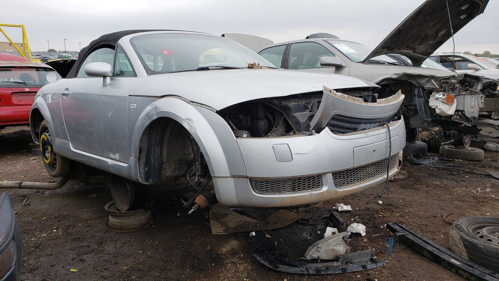 2001 Audi TT Quattro Roadster in Colorado wrecking yard