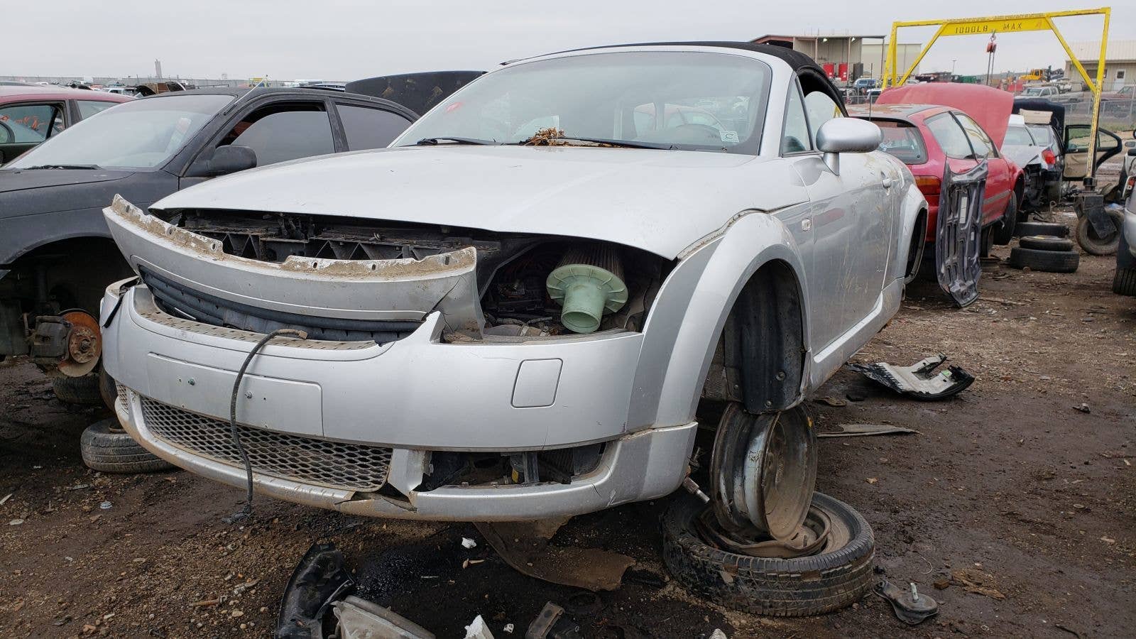 2001 Audi TT Quattro Roadster in Colorado wrecking yard
