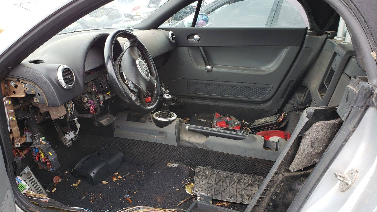 2001 Audi TT Quattro Roadster in Colorado wrecking yard