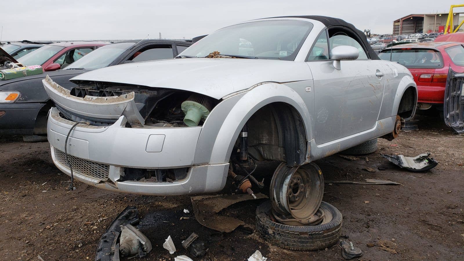 2001 Audi TT Quattro Roadster in Colorado wrecking yard