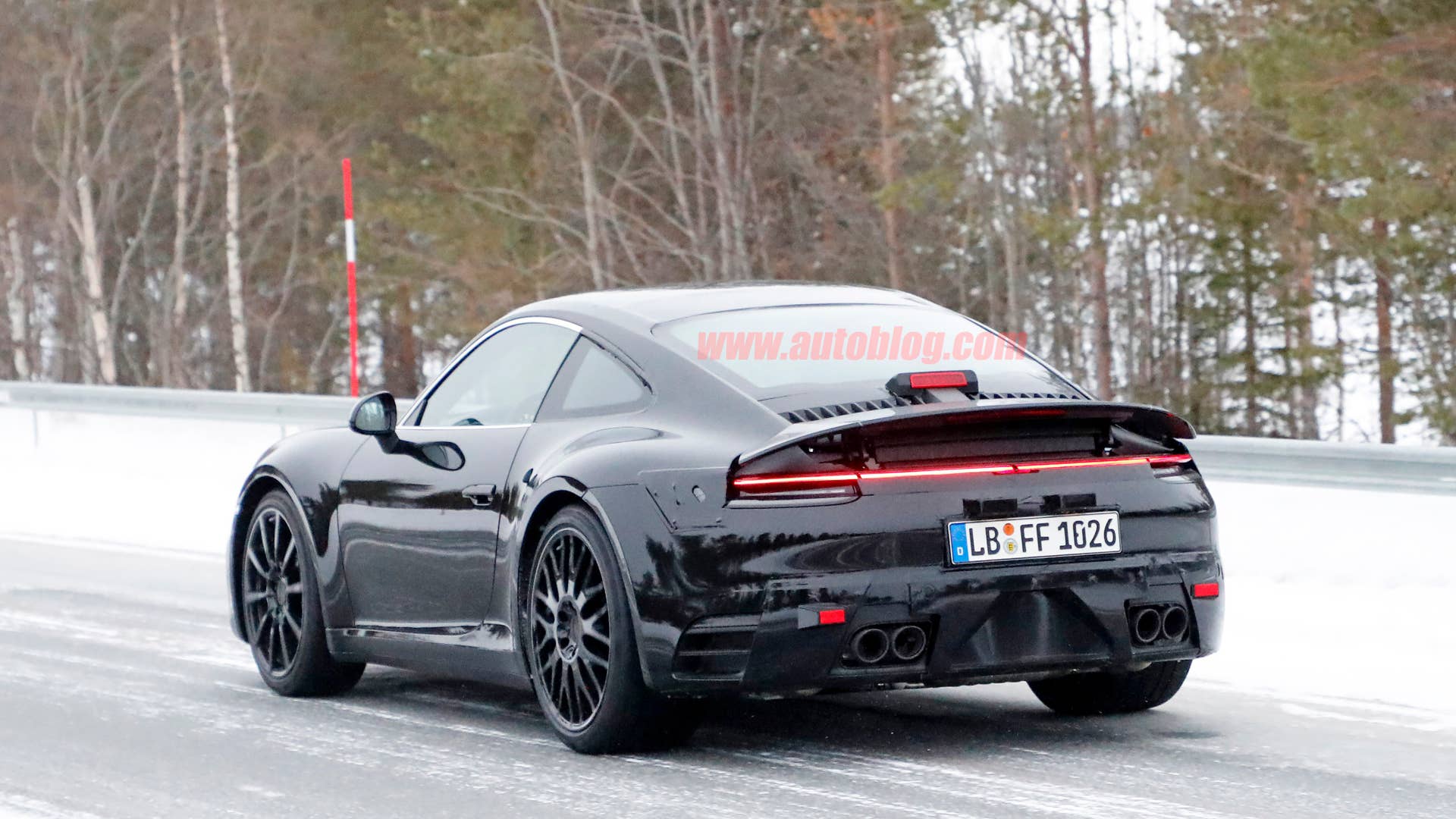 2019 Porsche 911 rear