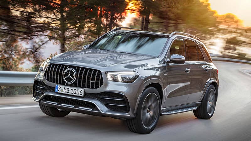 The new GLE 53 slides in between the GLE 43 and GLE 63, and brings EQ boost features to the range along with a 48-volt electrical system.