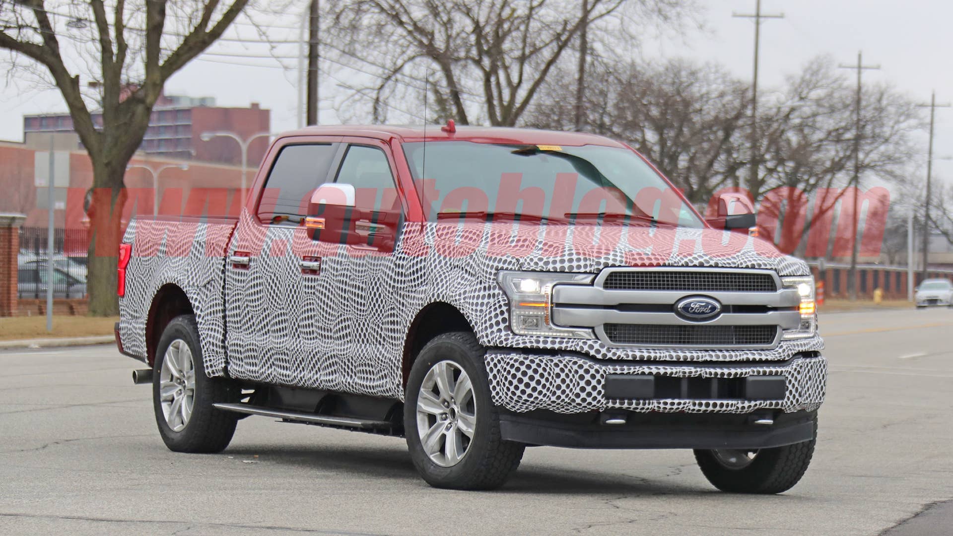 Ford F-150 EV spy shot