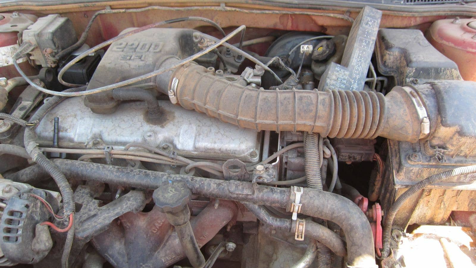 Junked 2000 Pontiac Sunfire