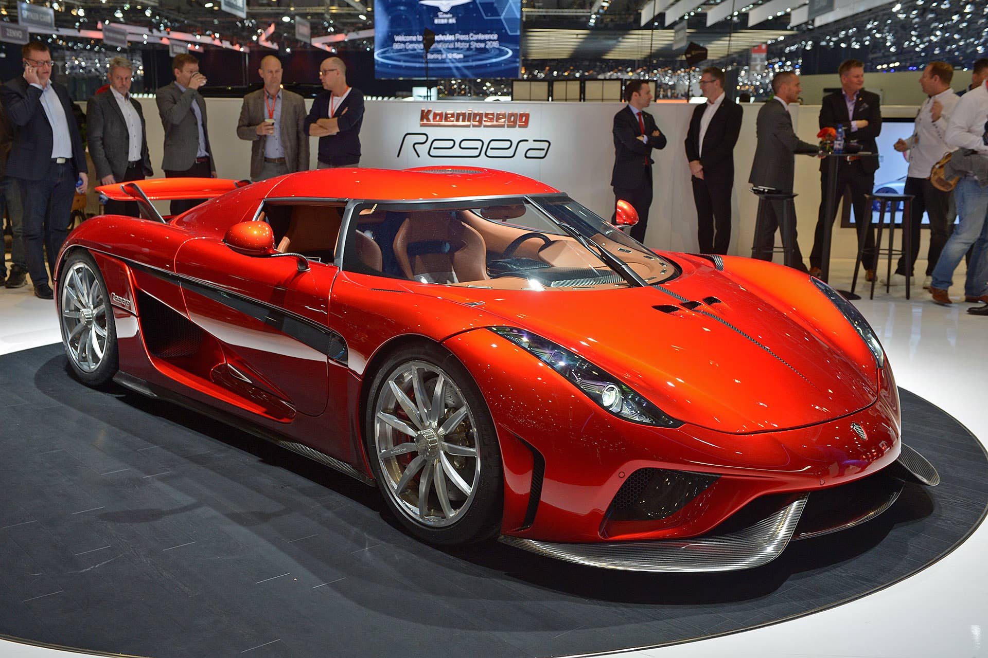The Koenigsegg Regera is a plug-in hybrid that makes 1,500 horsepower.