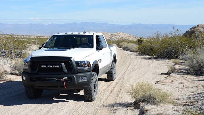 Mojave Road in a 2017 Ram 2500 Power Wagon