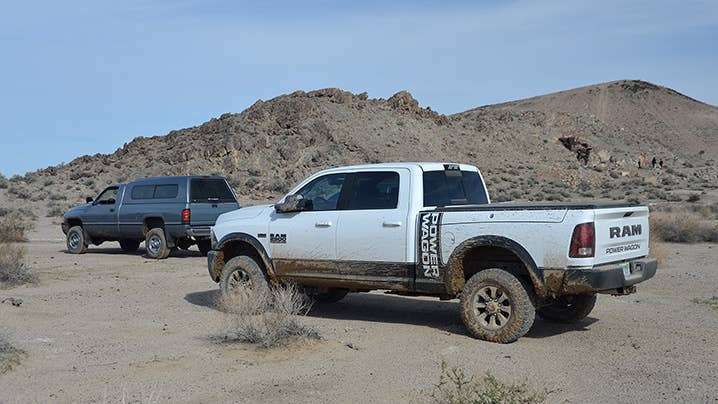 Mojave Road in a 2017 Ram 2500 Power Wagon
