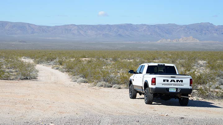 Mojave Road in a 2017 Ram 2500 Power Wagon