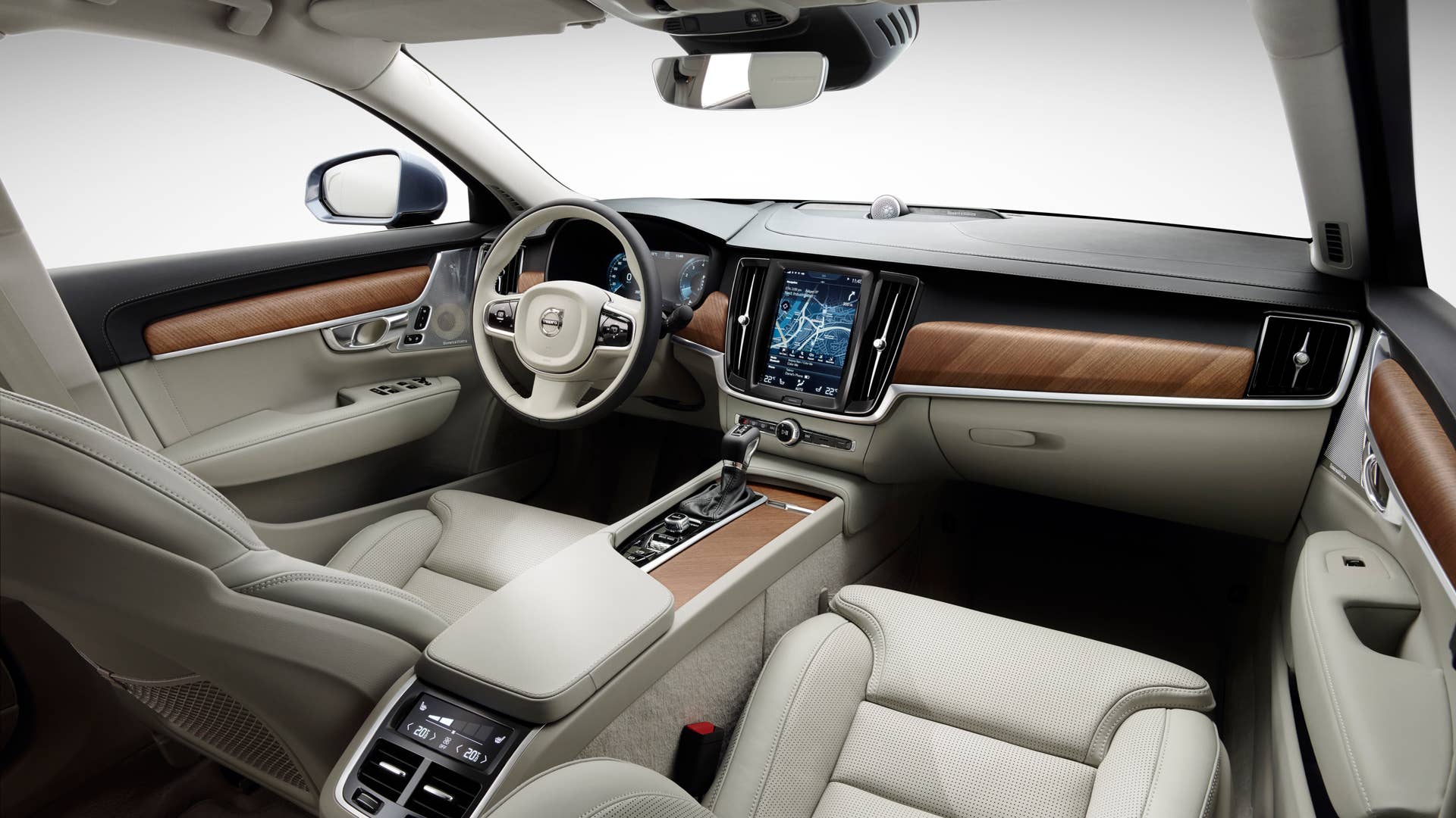 2018 volvo v90 wagon interio