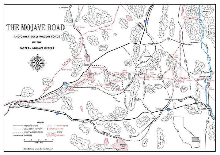 Mojave Road in a 2017 Ram 2500 Power Wagon