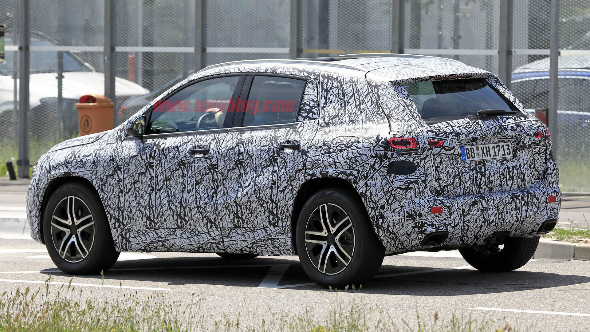 2021 Mercedes GLA spied