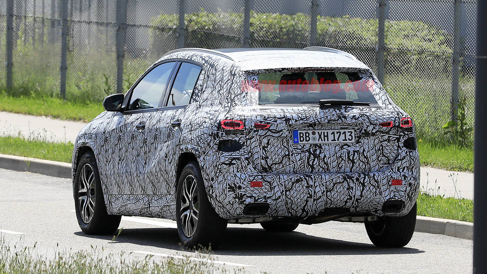 2021 Mercedes GLA spied