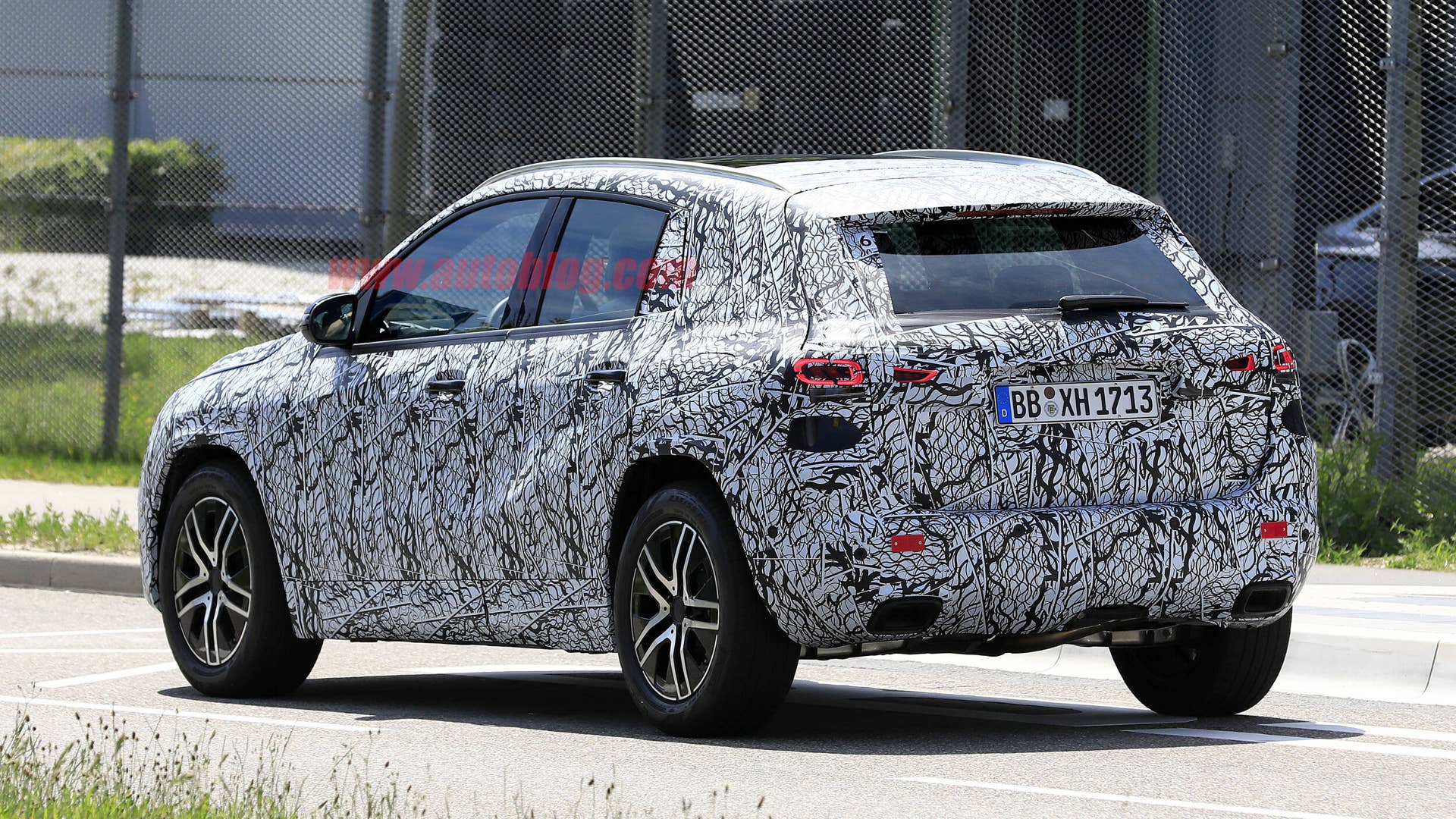 2021 Mercedes GLA spied