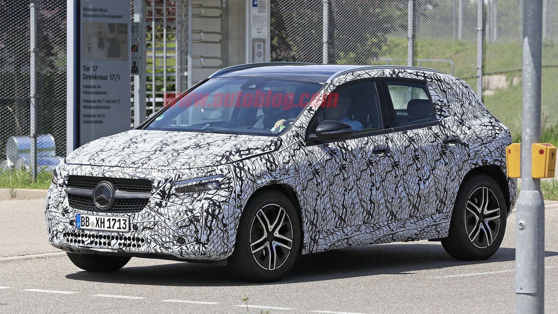 2021 Mercedes GLA spied