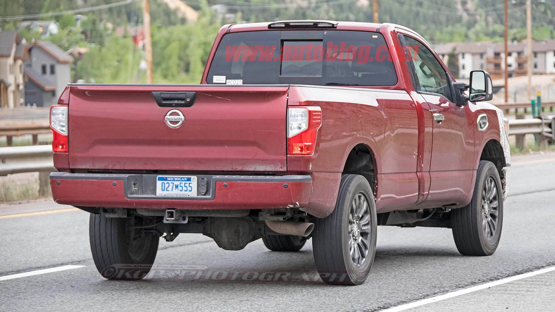 2020 Nissan Titan XD spied
