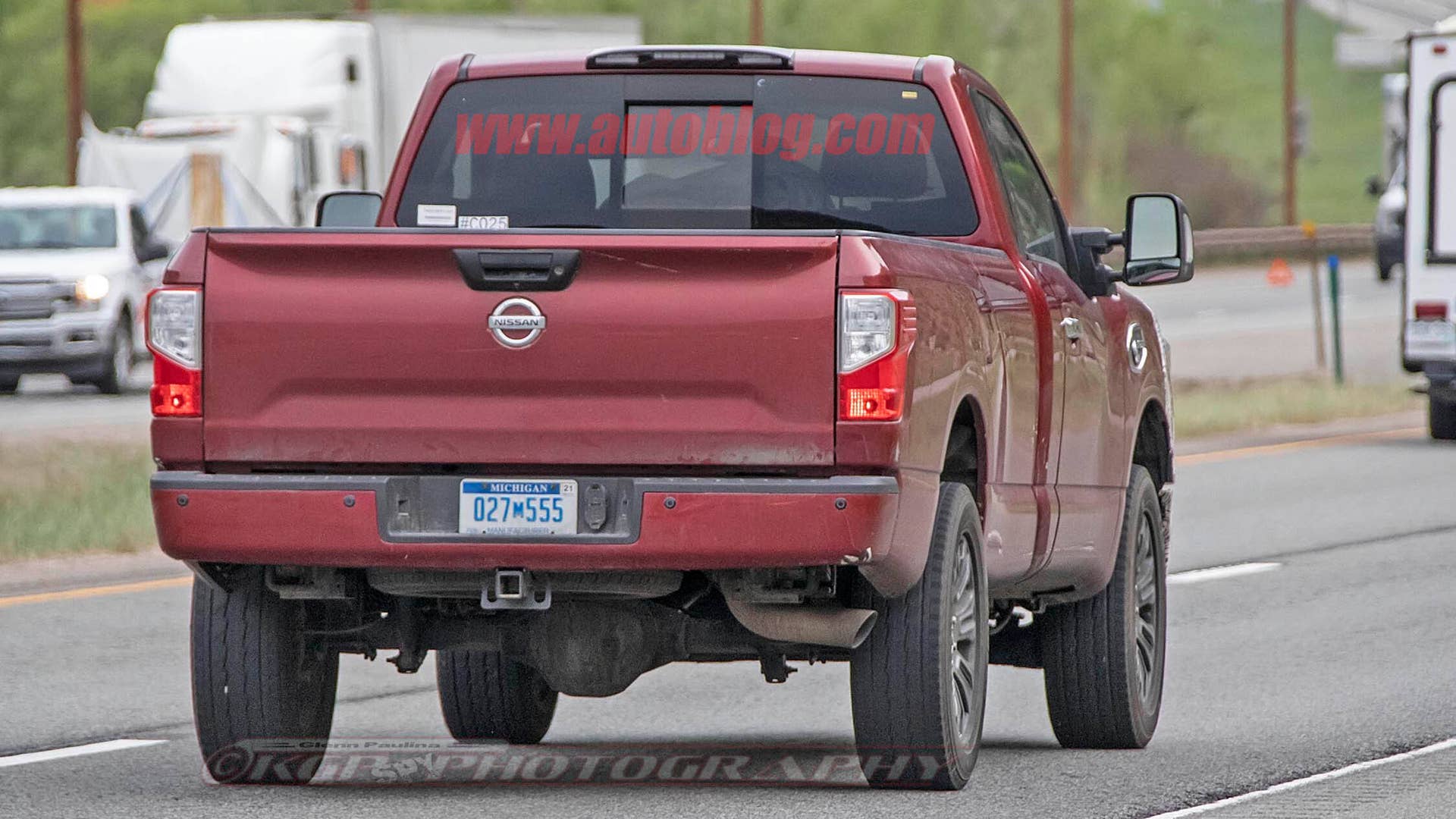 2020 Nissan Titan XD spied