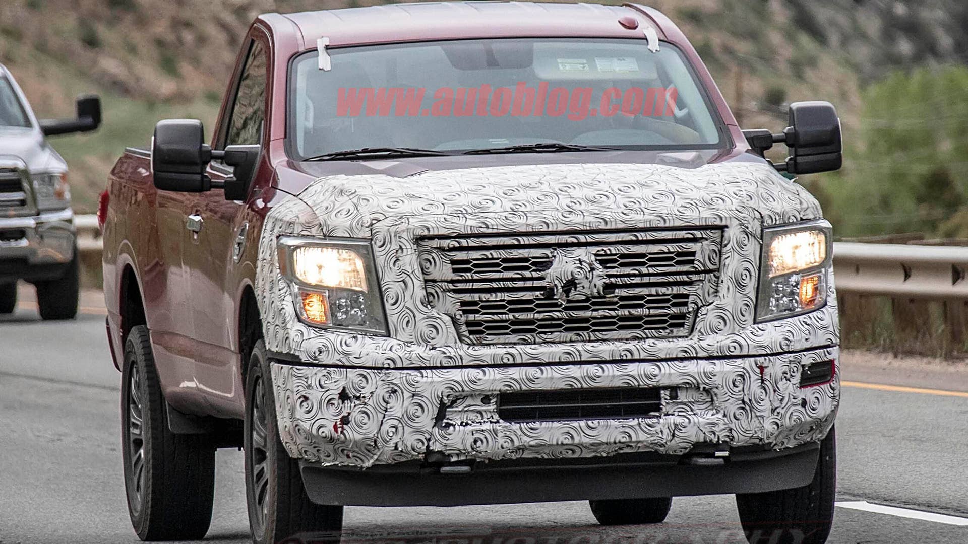 2020 Nissan Titan XD spied