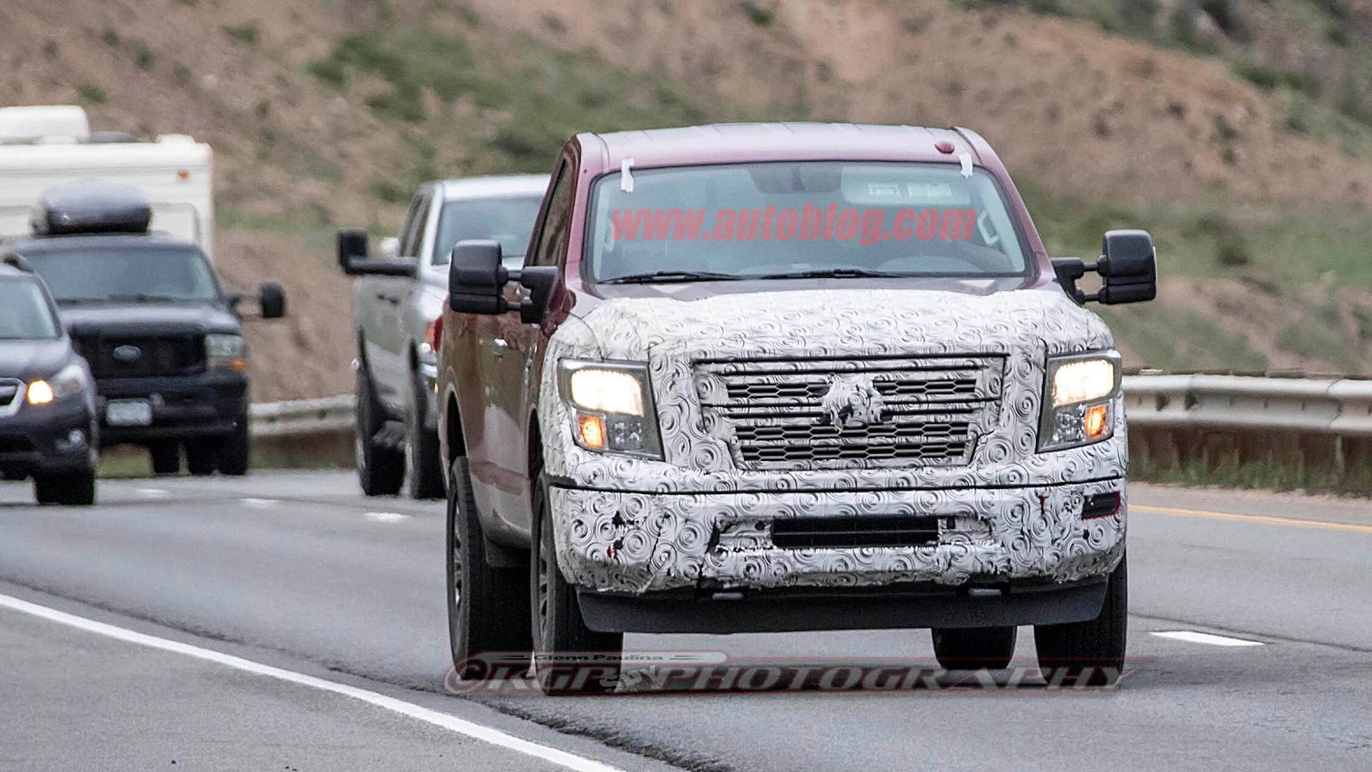 2020 Nissan Titan XD spied