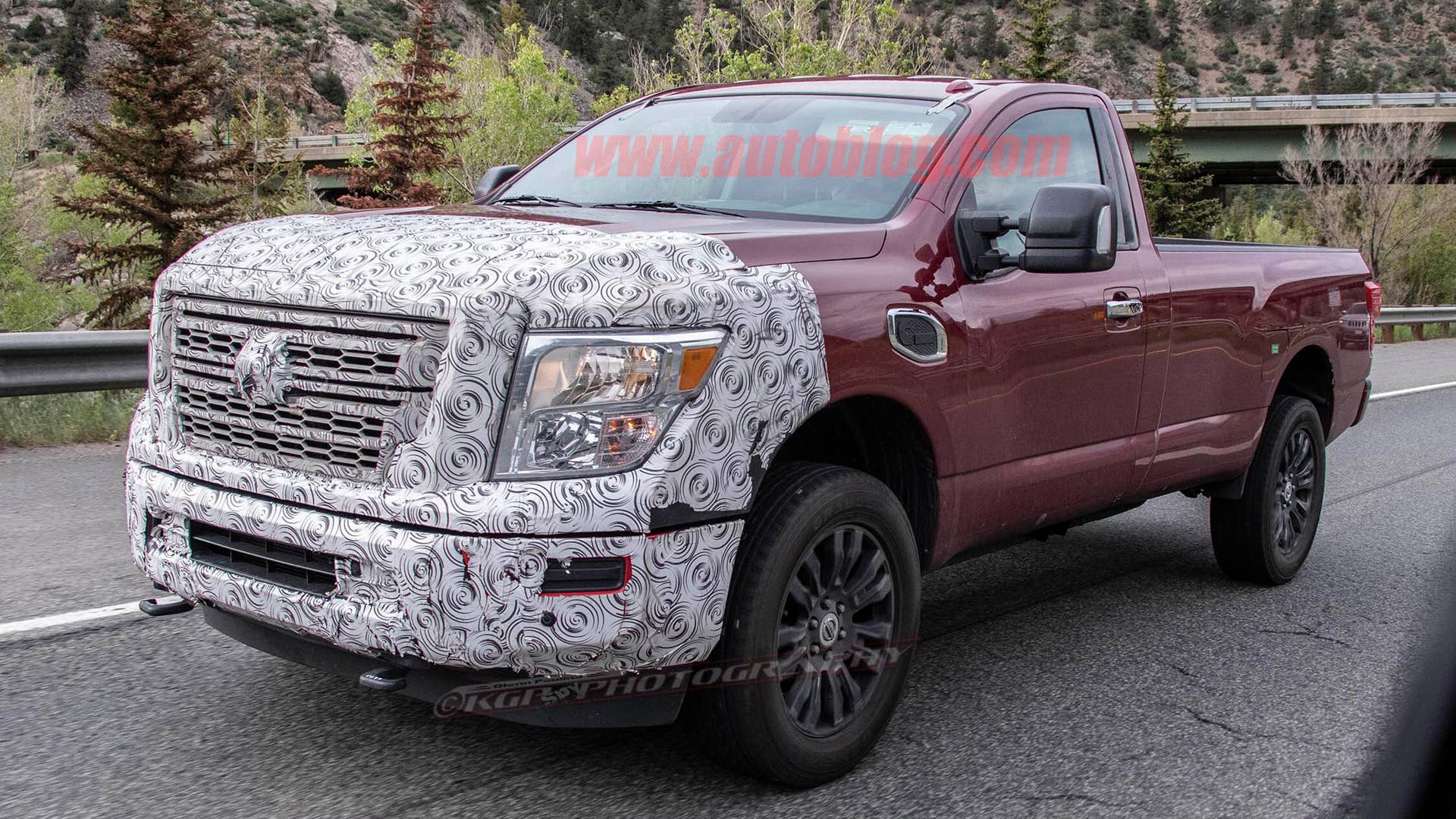 2020 Nissan Titan XD spied
