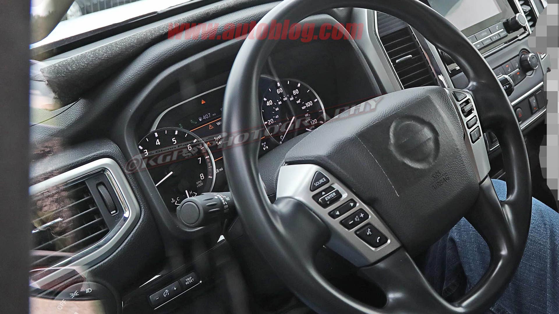 2020 Nissan Titan XD spied