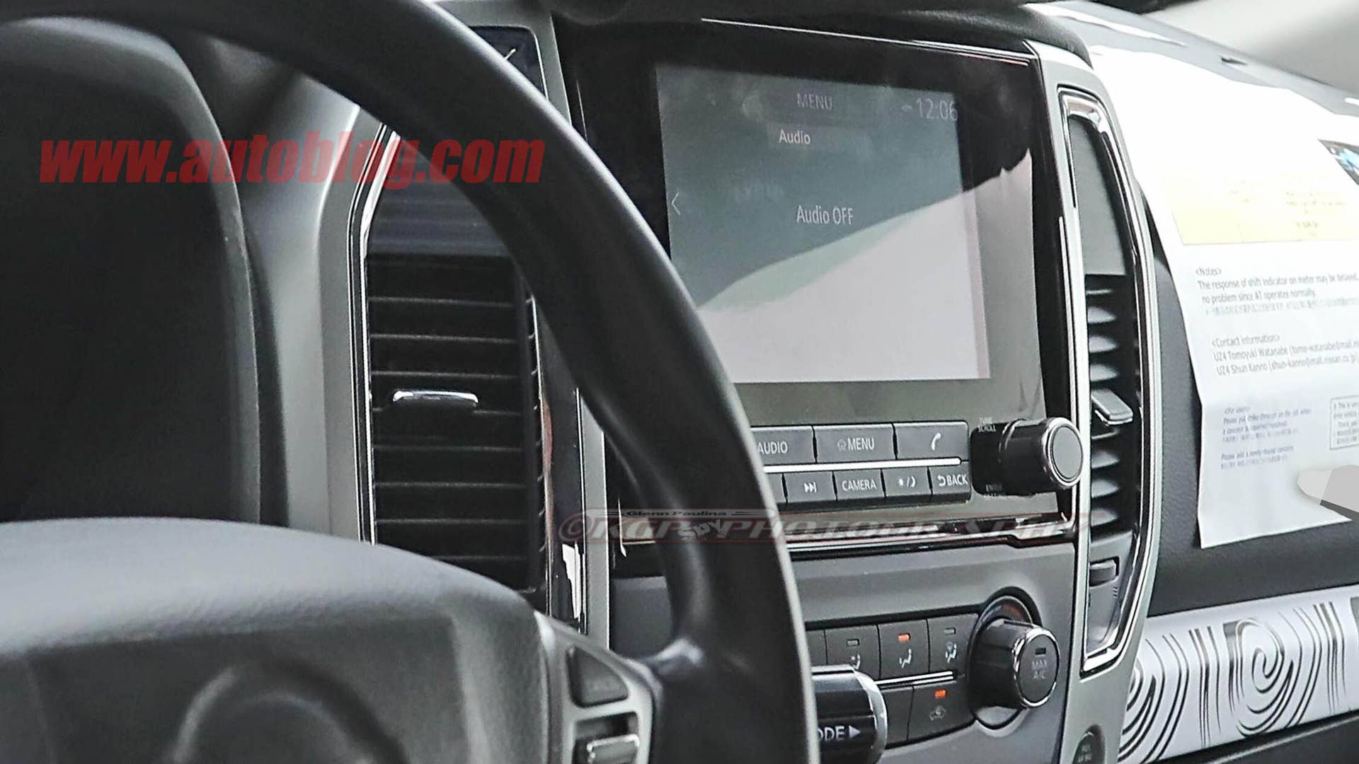 2020 Nissan Titan XD spied