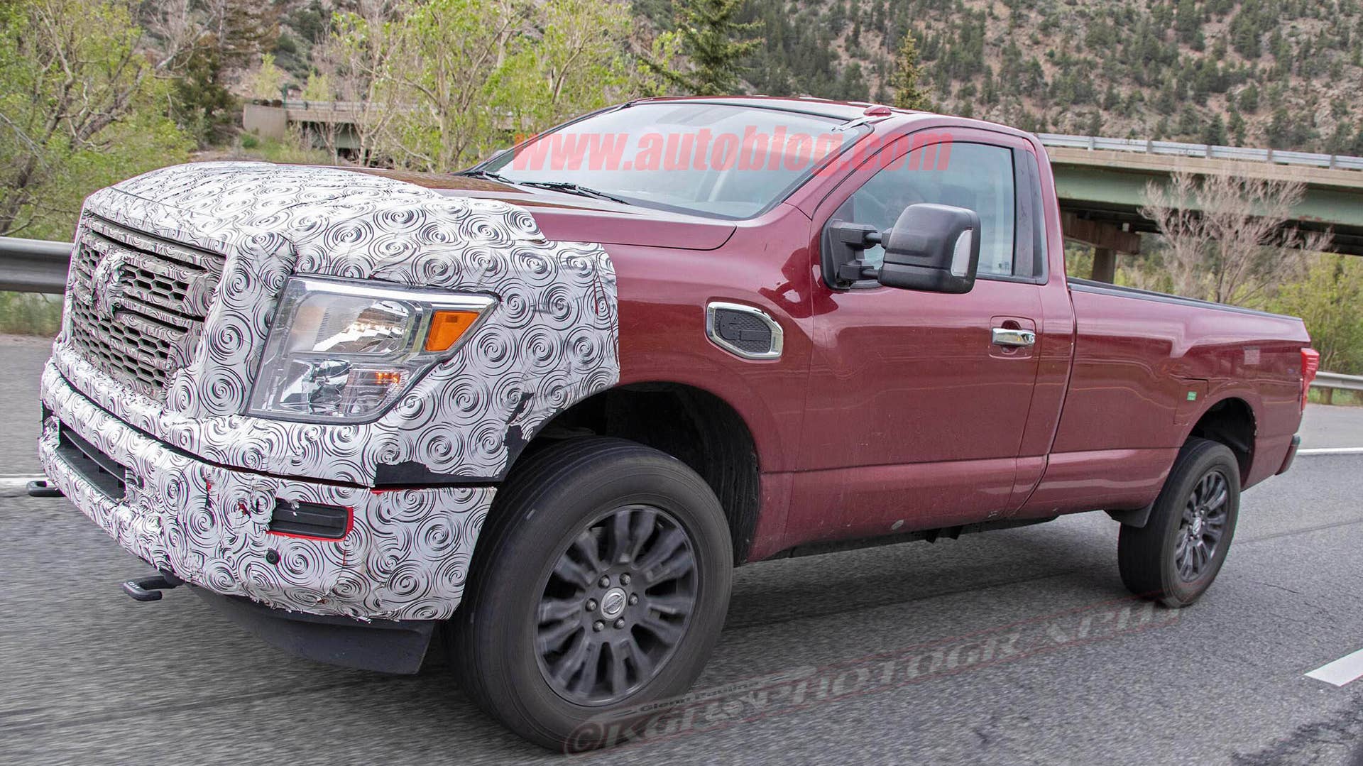 2020 Nissan Titan XD spied