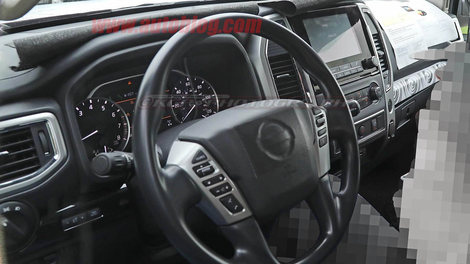 2020 Nissan Titan XD spied