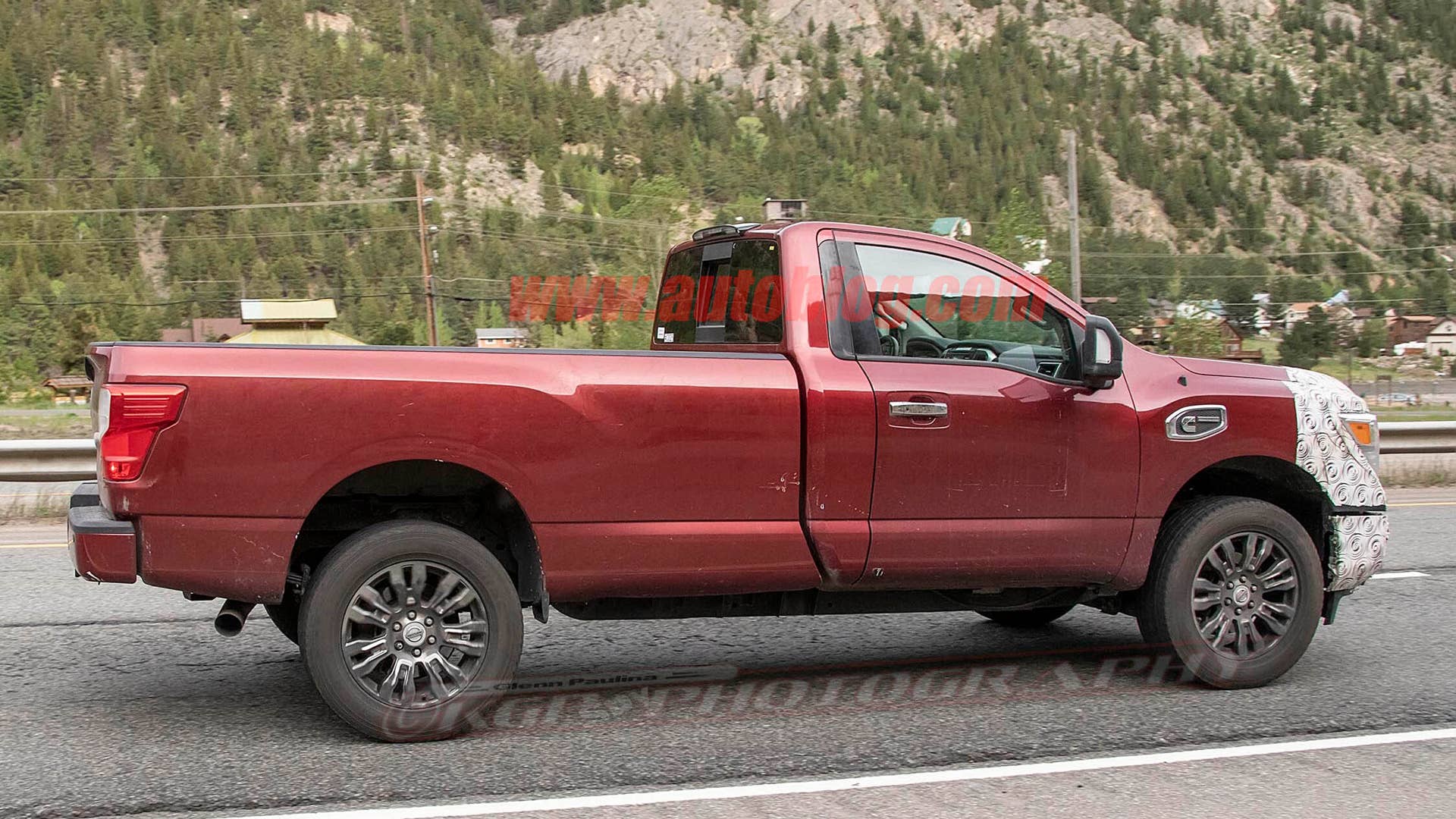 2020 Nissan Titan XD spied