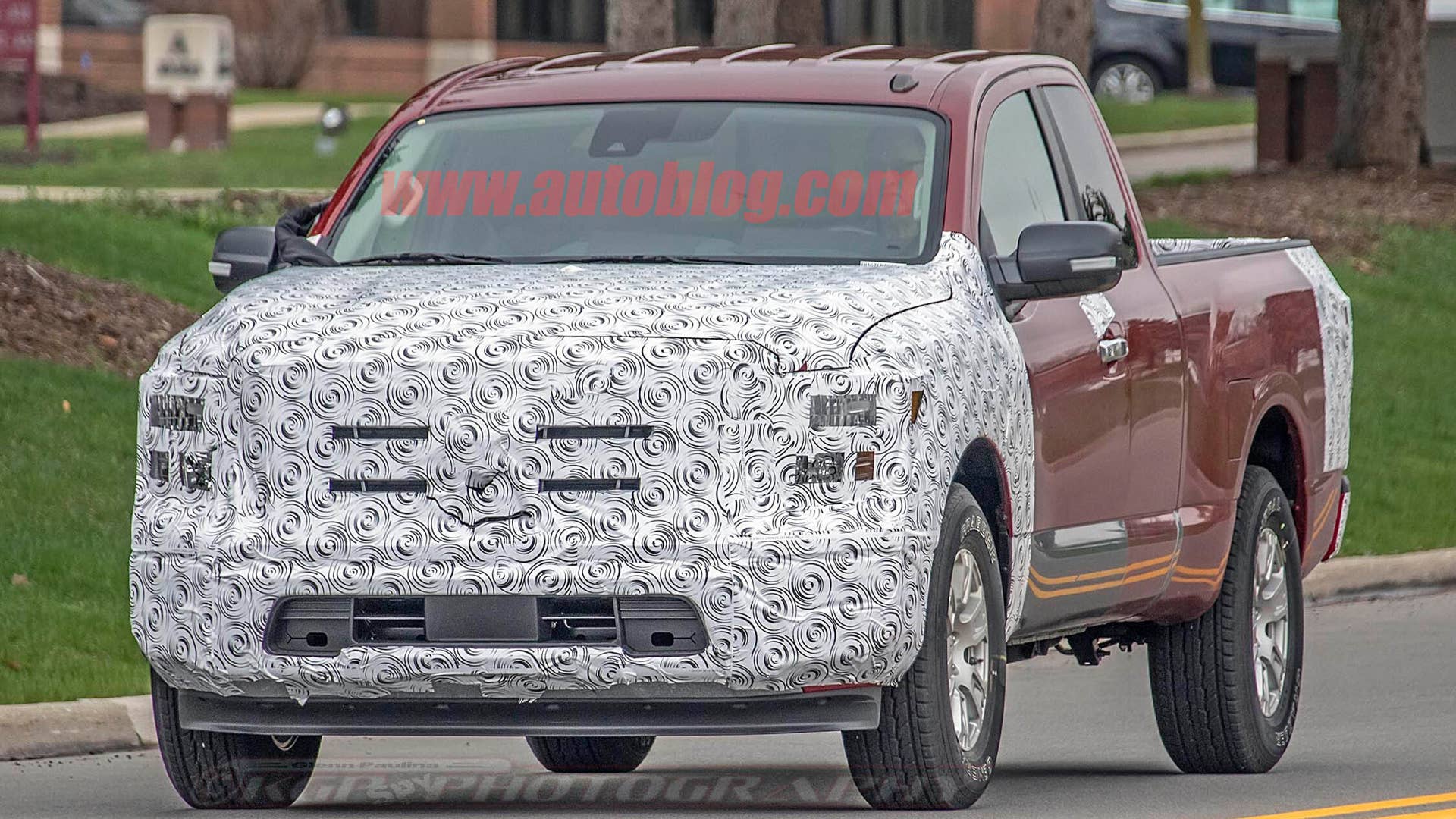 2020 Nissan Titan XD spied