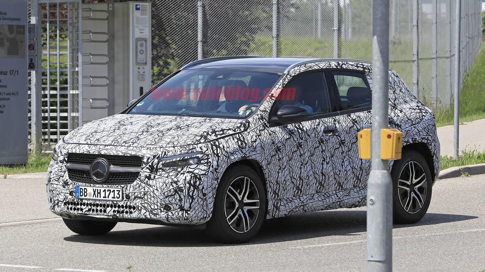 2021 Mercedes GLA spied