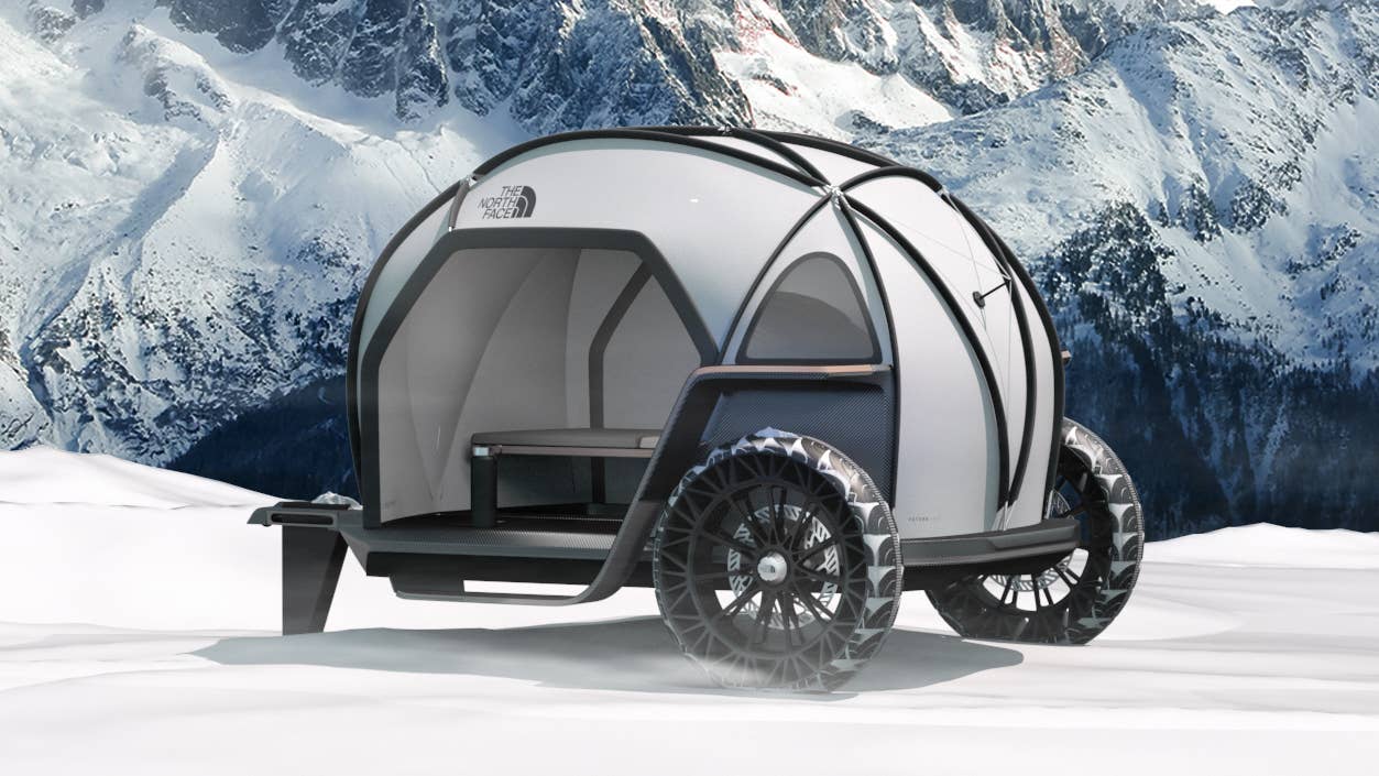 BMW North Face Futurelight Camper concept