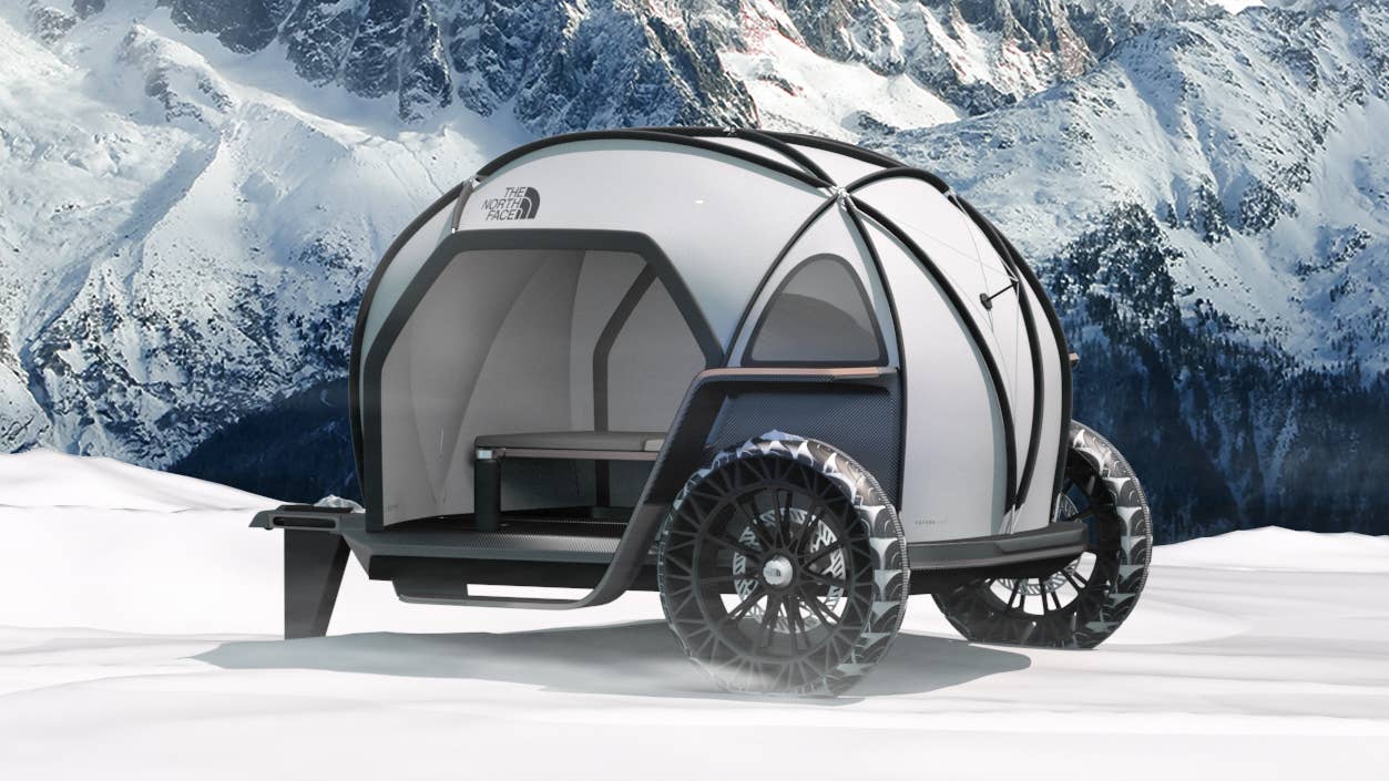 BMW North Face Futurelight Camper concept