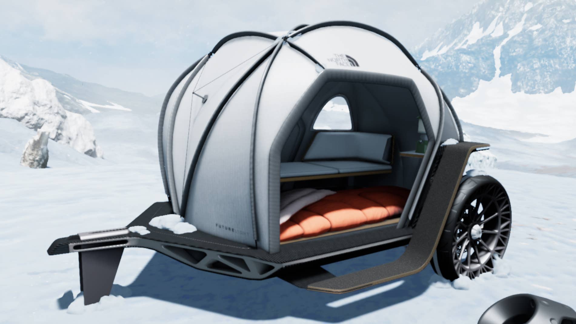 BMW North Face Futurelight Camper concept