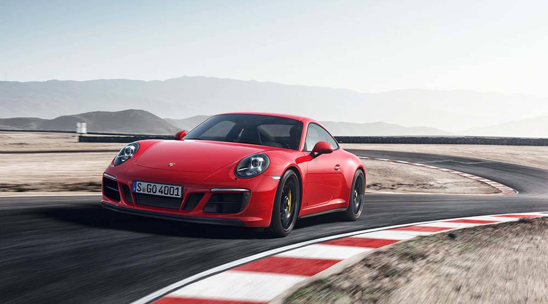 Porsche 911 curve