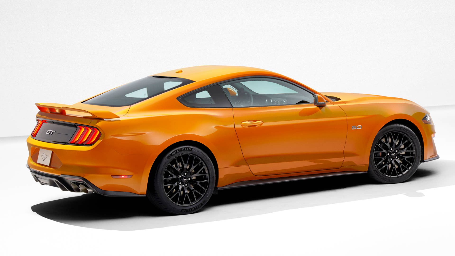 2018 Ford Mustang V8 GT with Performance Package in Orange Fury